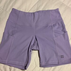 Women’s 5.11 tactical Lavender Physical training ready Eliza shorts